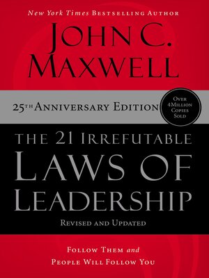 cover image of The 21 Irrefutable Laws of Leadership